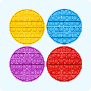 4 fidget mats
