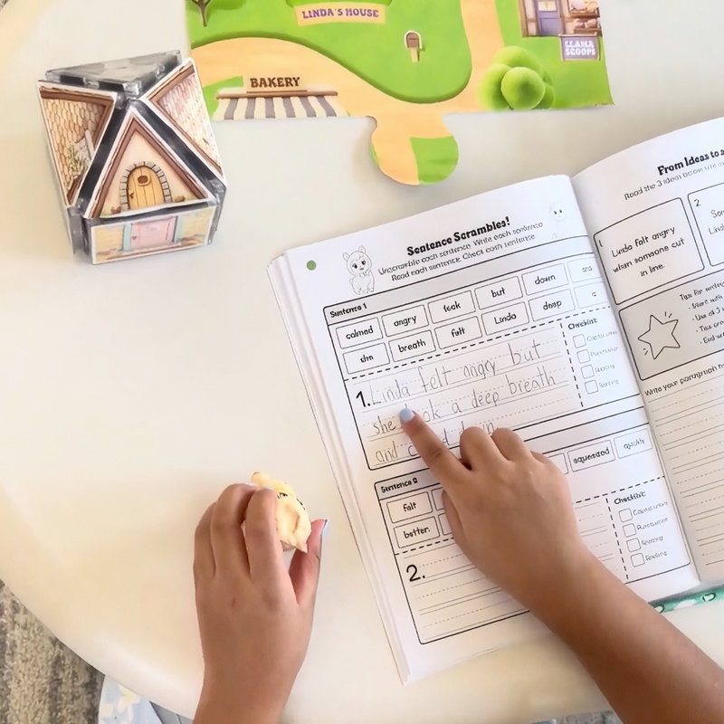 Learn! Read Linda's story and write along!
