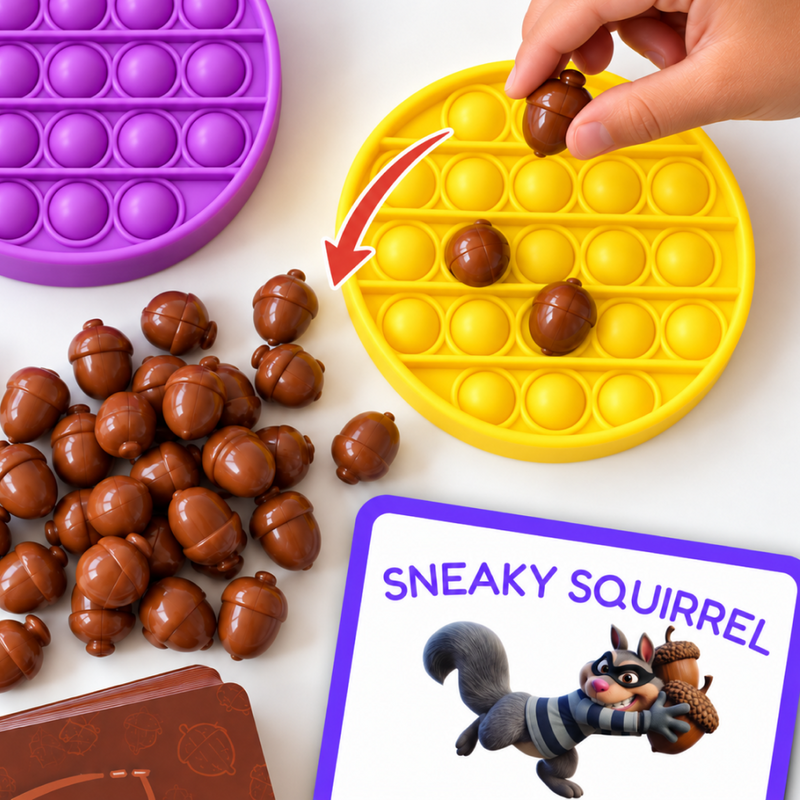 Add acorns to your nest.