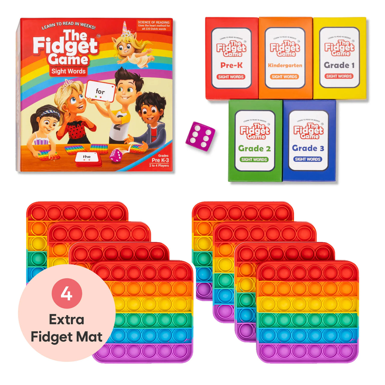 The Fidget Game: Sight Word Edition