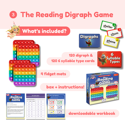 Sight Words + The Reading Digraphs Game