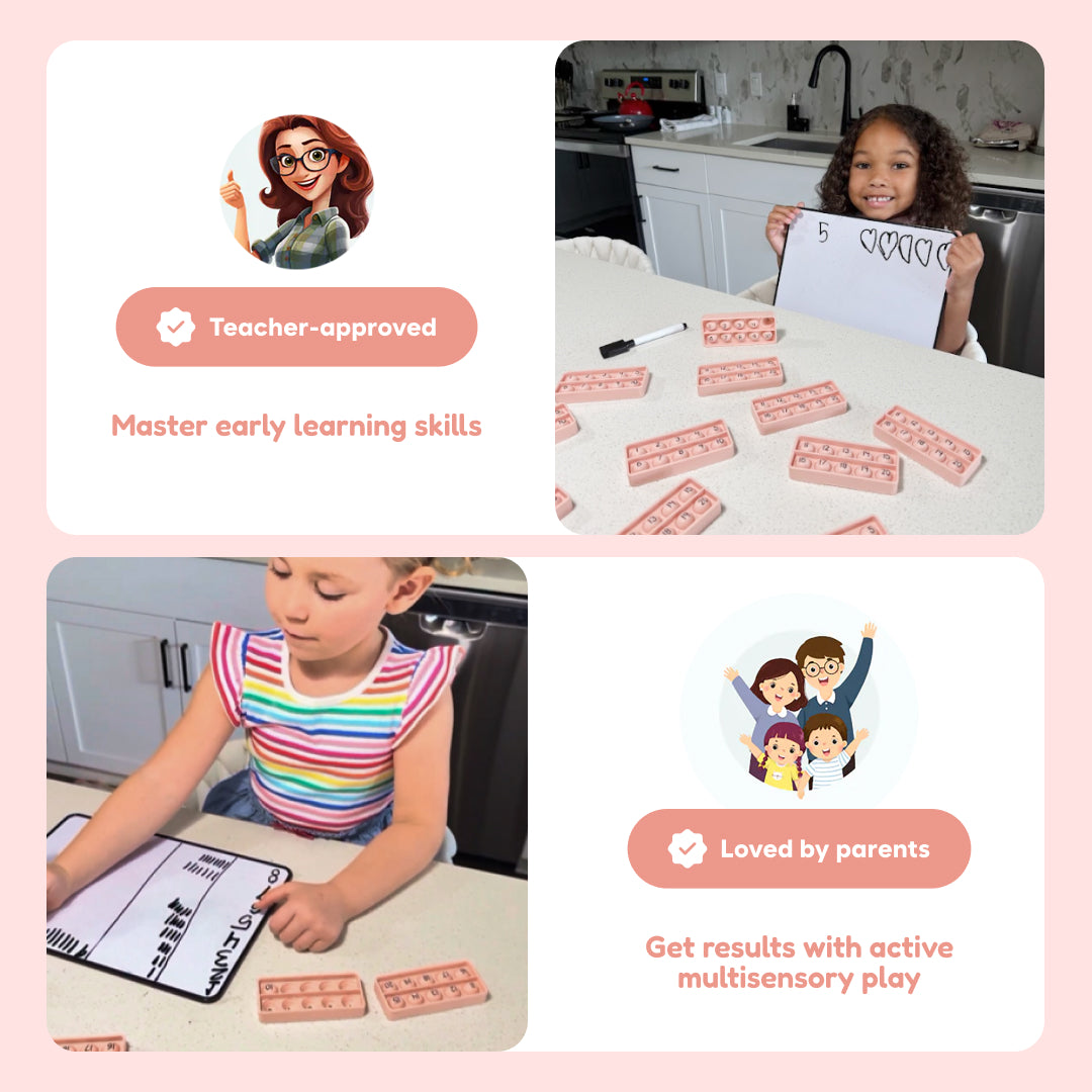 Addition and Subtraction Card Packs + Ten Frame Fidgets