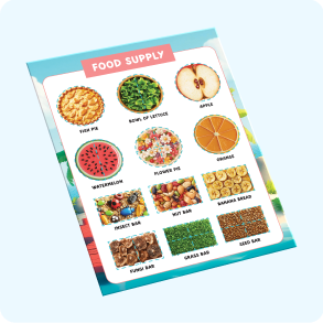 Magnetic Food Supply Sheet