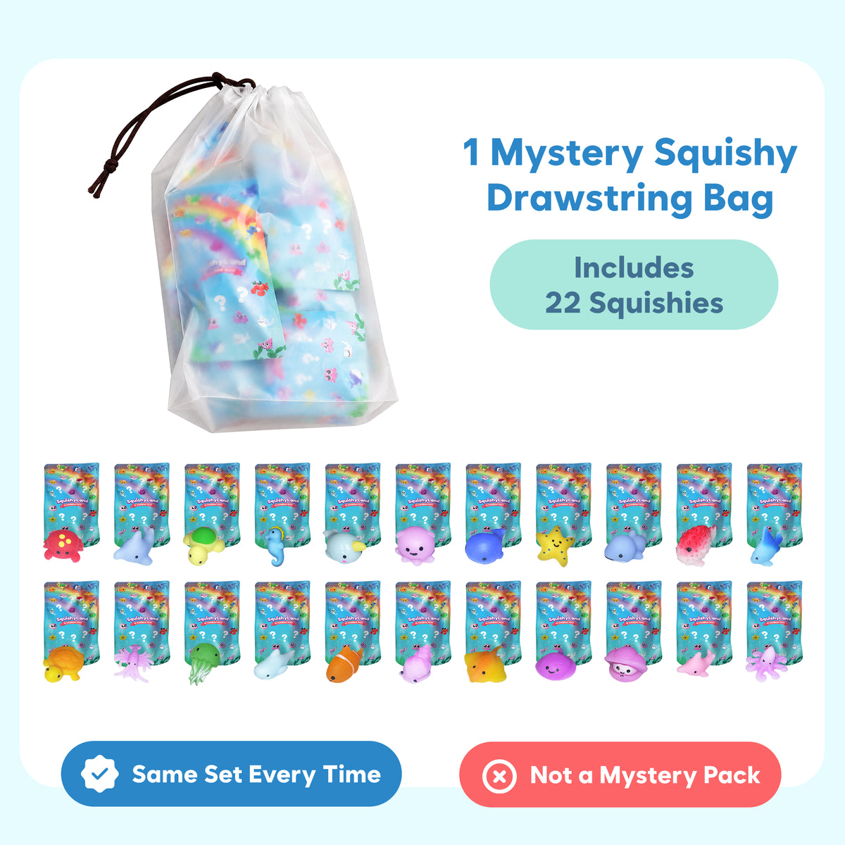 Mystery Squishies - 5-Pack Bundle