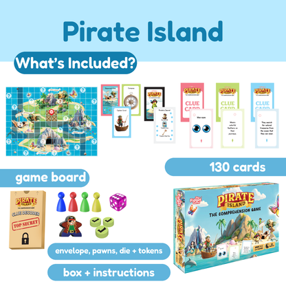 Comprehension Codes + Pirate Island