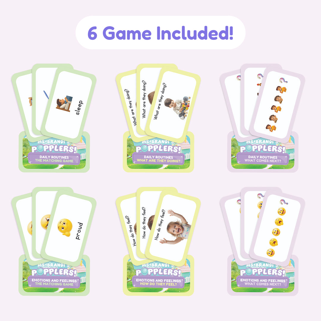 Popplers: Daily Routines & Emotions and Feelings
