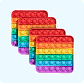 4 Sensory Fidget mats