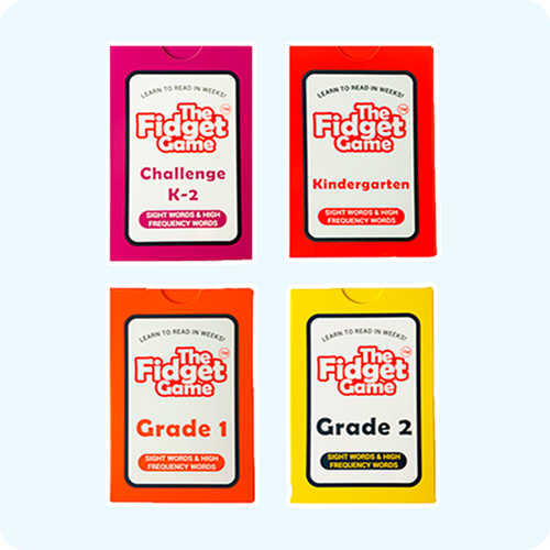 4 Card Packs (Total of 333 High Frequency Dolch Sight Words)
