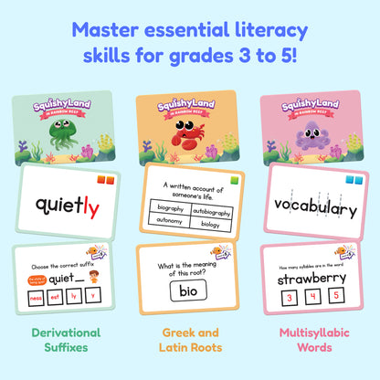 Squishyland 3-5 Expansion Card Packs
