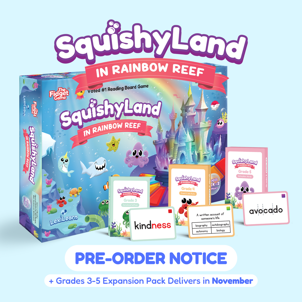 Squishyland + Expansion Card Packs