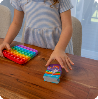 Choose your deck—ABCs & Shapes or Numbers?